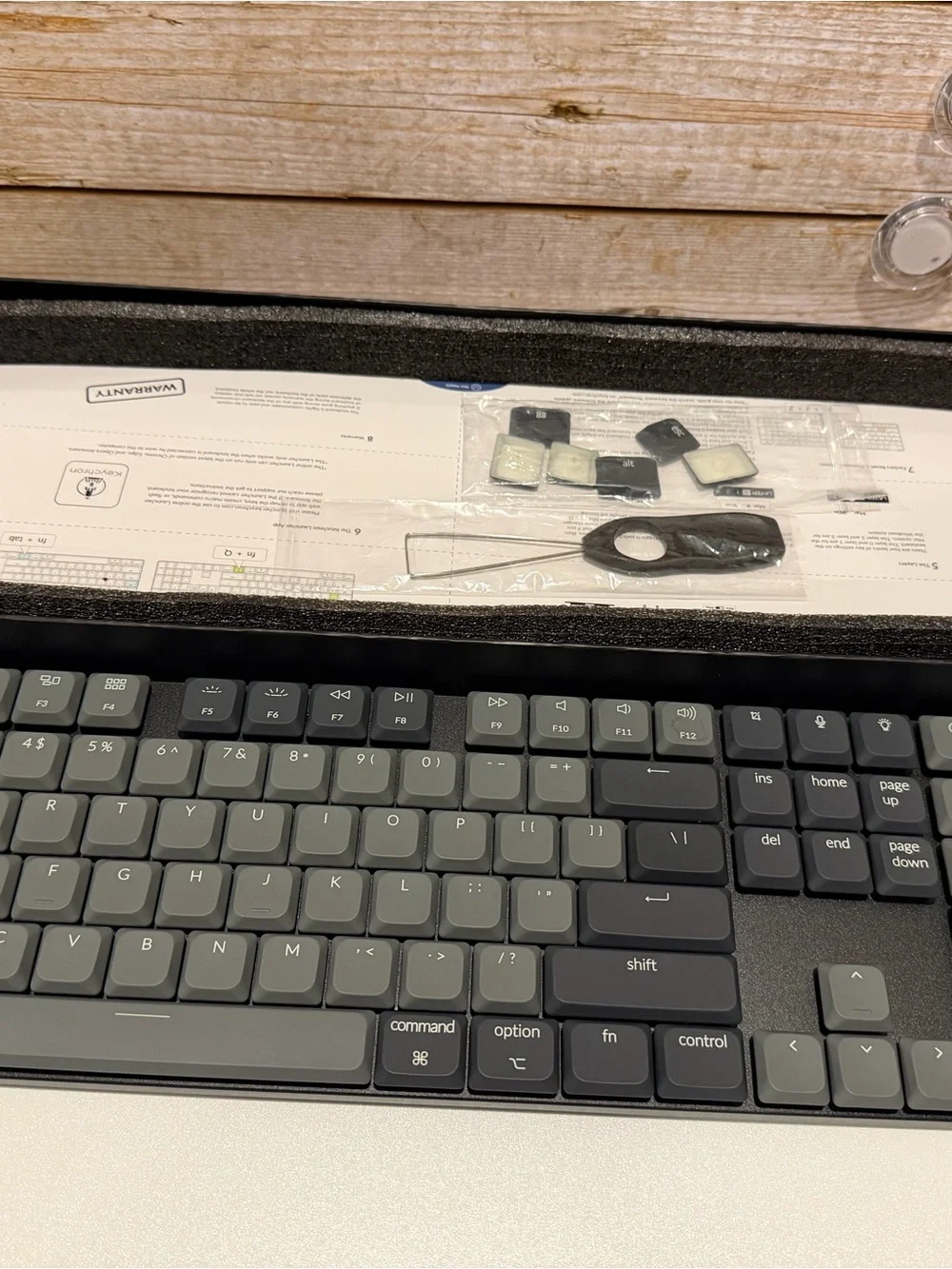 Keychron K5 Wireless Mechanical Keyboard - Gray